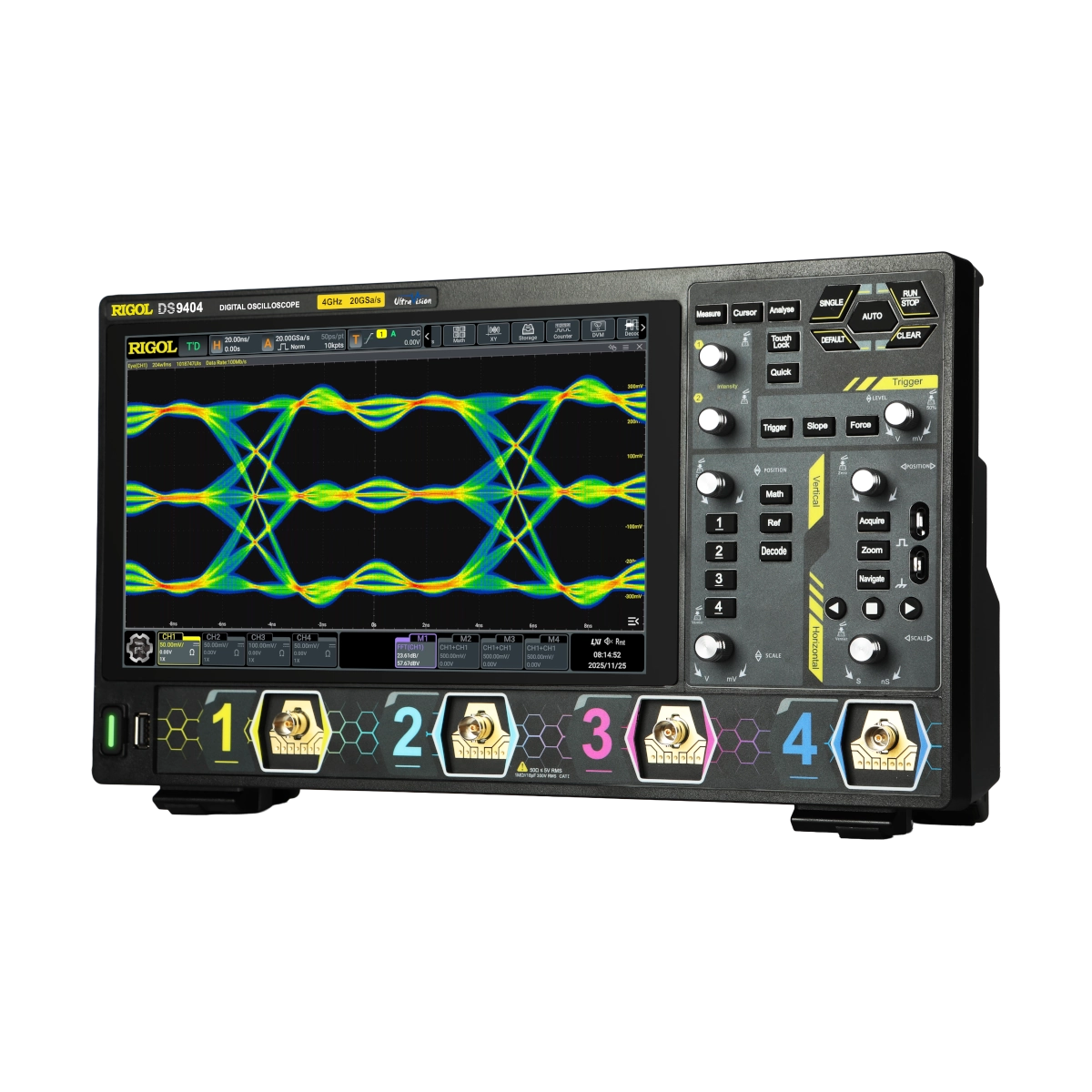 RIGOL DS9404 4 GHz Oscilloscope Left