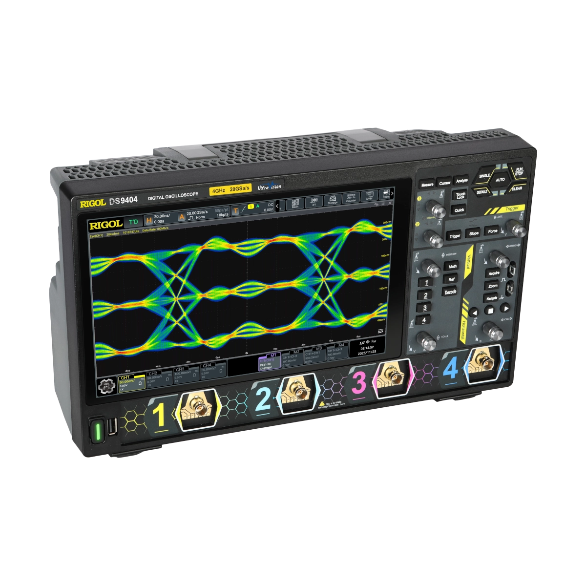 RIGOL DS9404 4 GHz Oscilloscope Up right