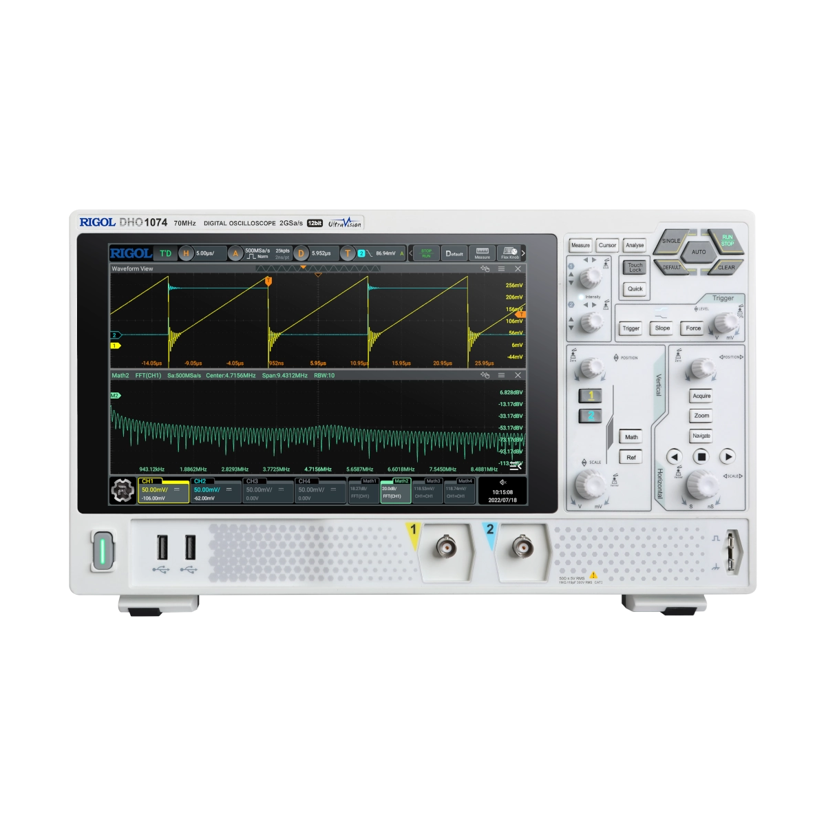 RIGOL DHO1074 70 MHz Oscilloscope
