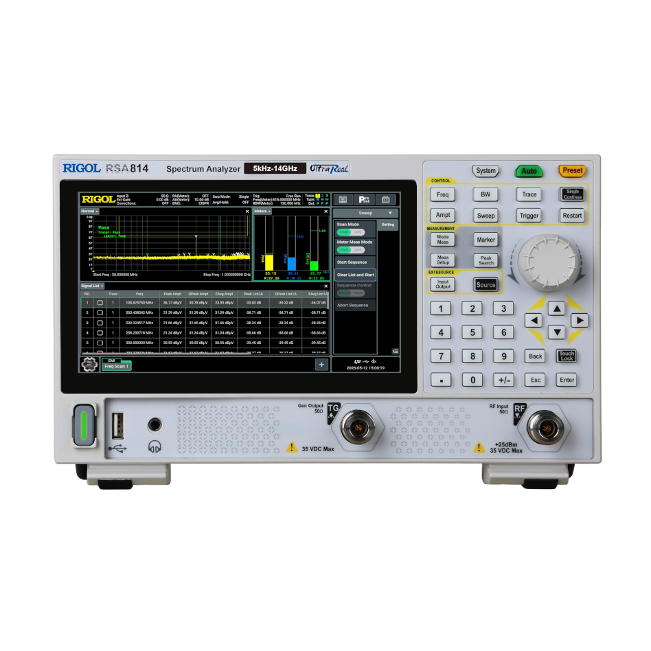 RIGOL RSA814 Spectrum Analyzer