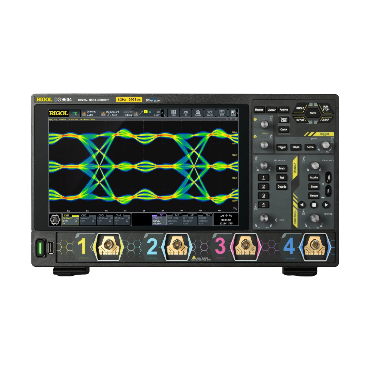 RIGOL DS9604 6 GHz Oscilloscope Front