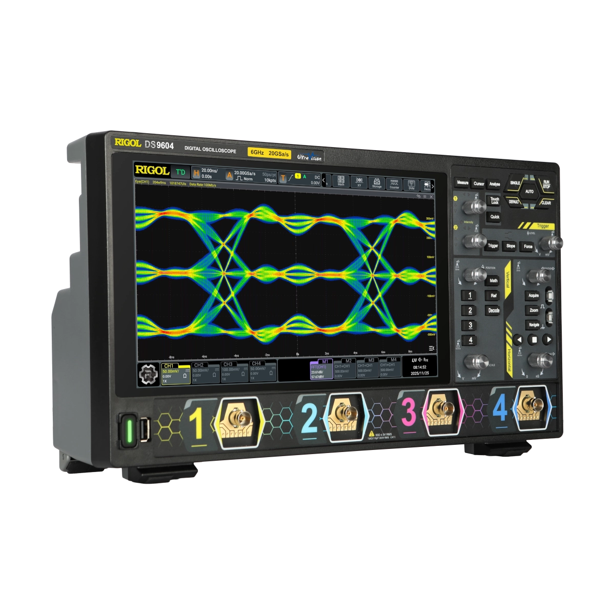 RIGOL DS9604 6 GHz Oscilloscope Right