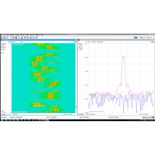 Tektronix SignalVu-PC RF Spectrum Analyzer Software