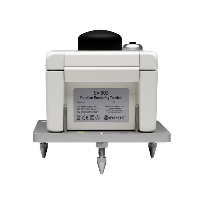 SV 803 Vibration Monitoring Terminal on a white background