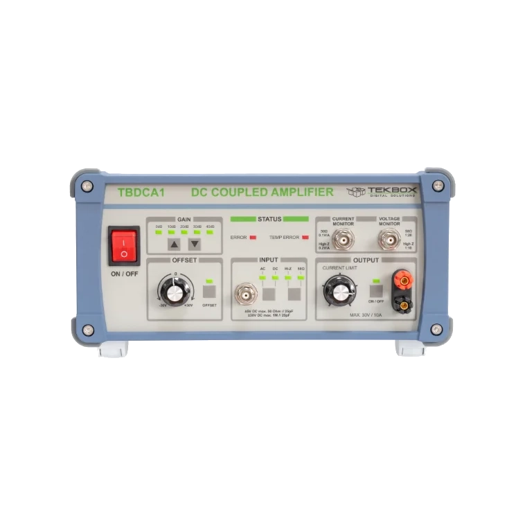 Tekbox TBDCA1 DC Coupled Power Amplifier Front
