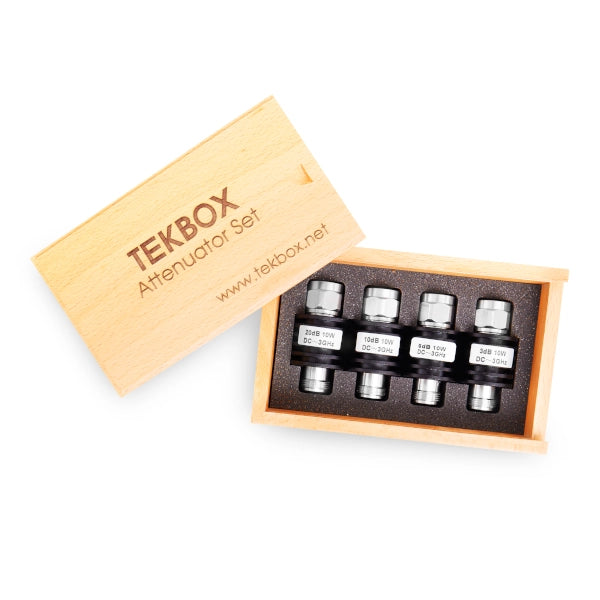 Tekbox TBAS3 10W 3GHz N RF Attenuator Set