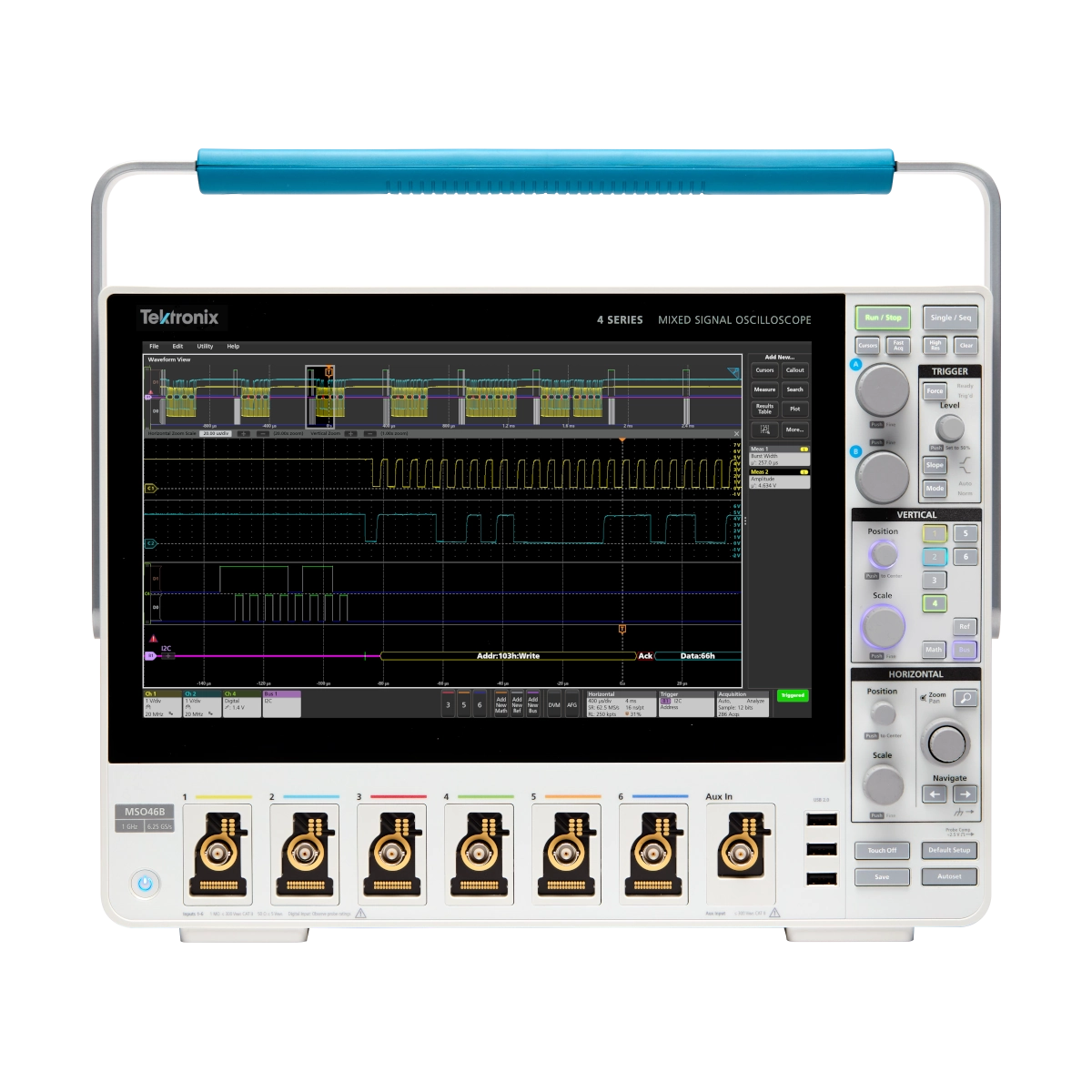 Tektronix MSO46B 1.5 GHz Oscilloscope