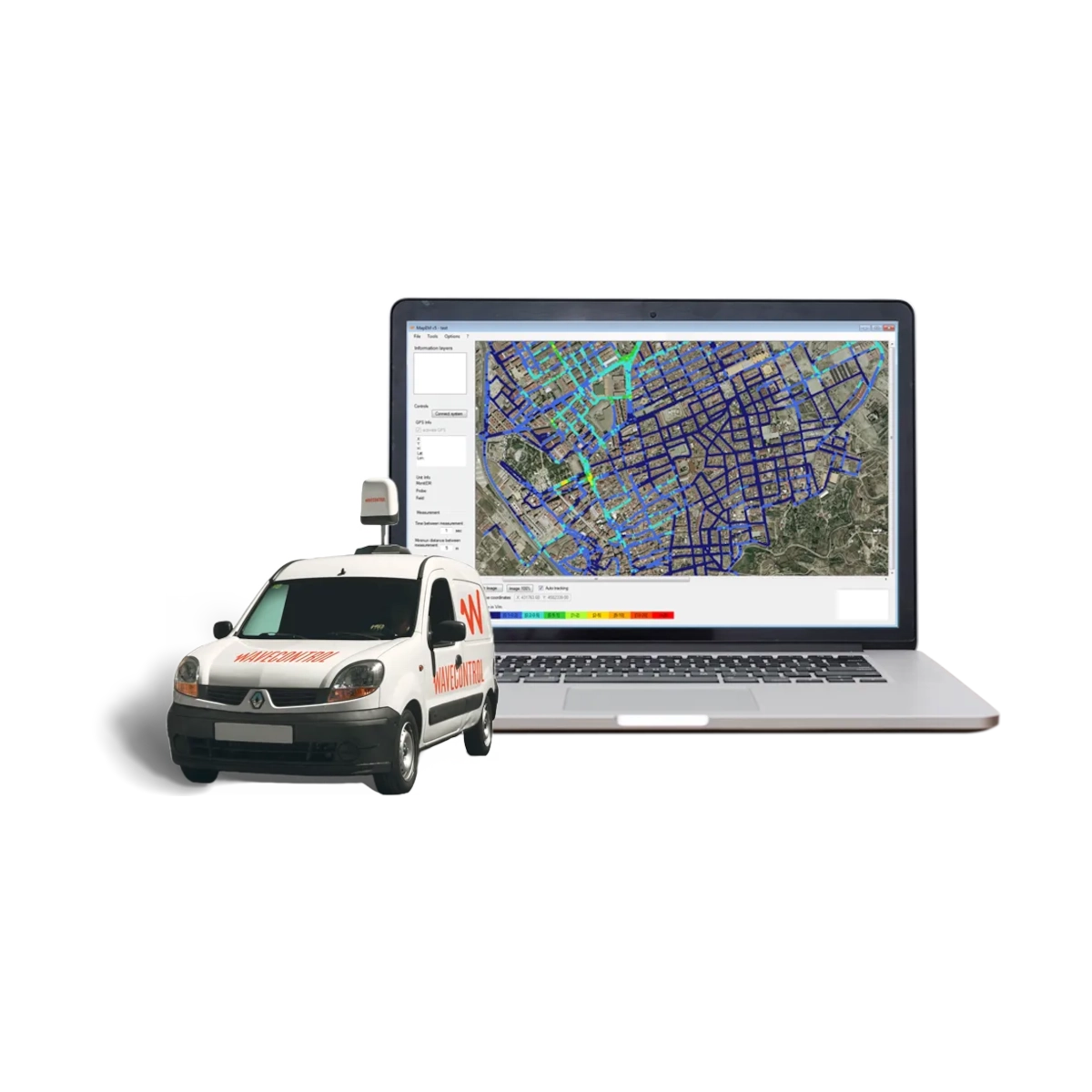 Wavecontrol MapEM Electromagnetic Radiation Maps