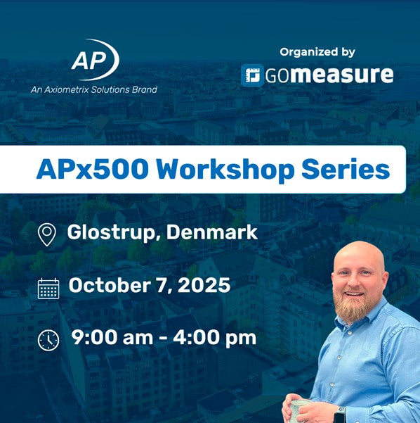 Audio Precision APx500 Workshop