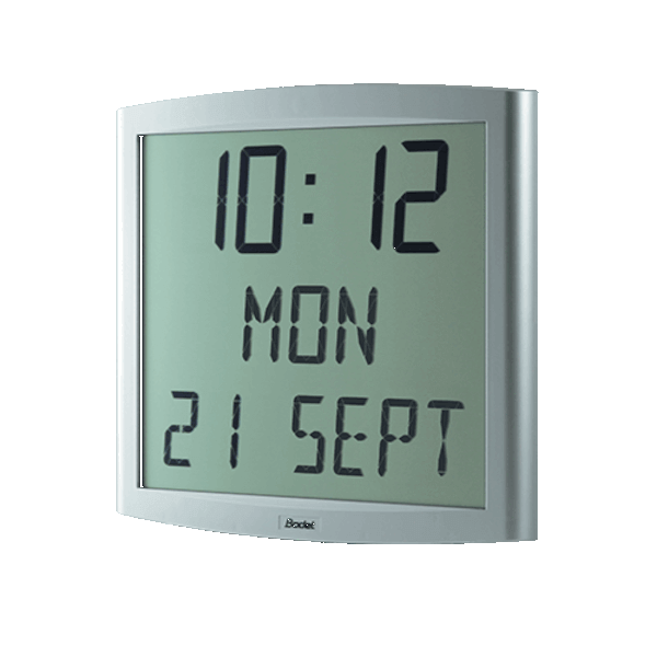 Bodet Cristalys Date Indoor LCD Clock