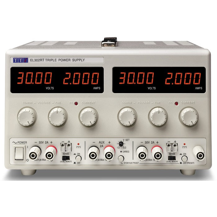 Aim-TTi EL302RT Power Supply 0-30V/0-2A plus 1.5-5V 2A