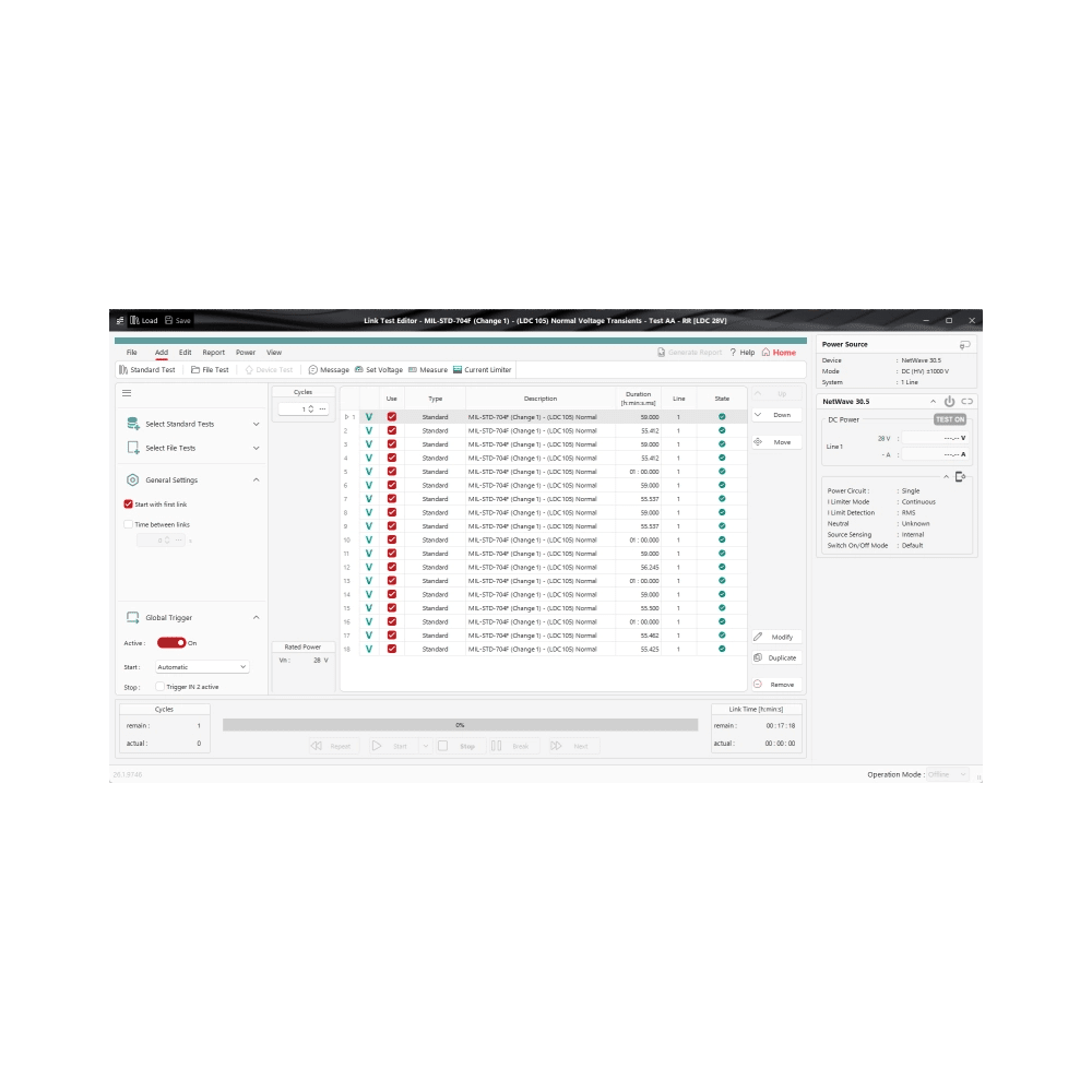 EM Test CTS-FLX Compliance Test Studio Software