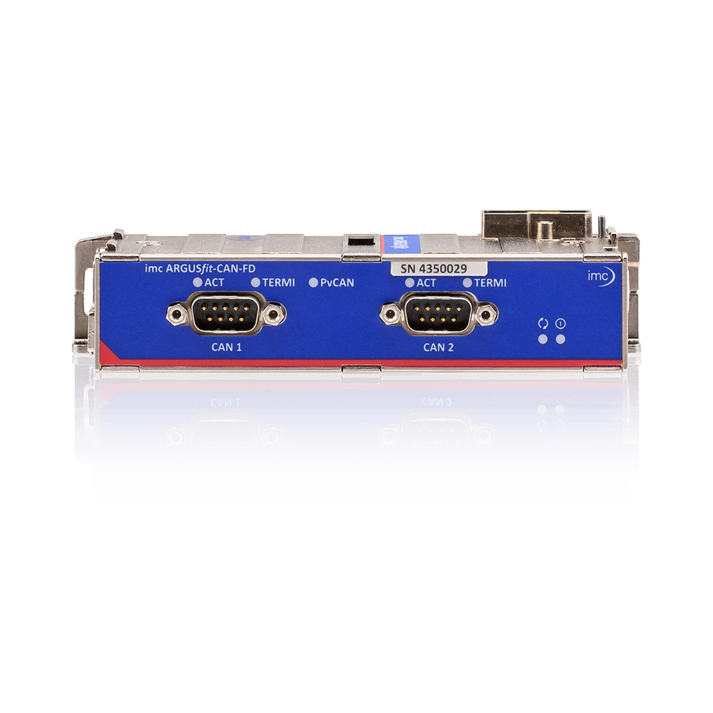 imc CAN-FD Interface for ARGUSfit