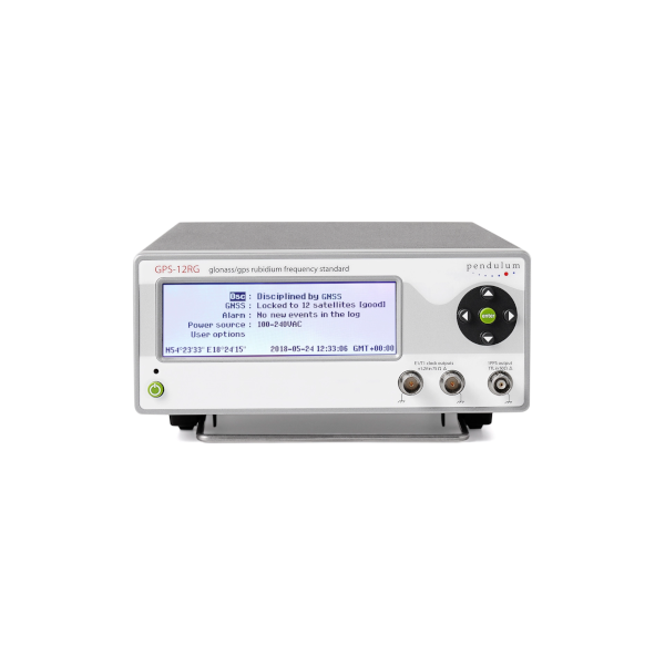 Pendulum GPS-12R/12RG Portable GPS/ Glonass-controlled Frequency Standards