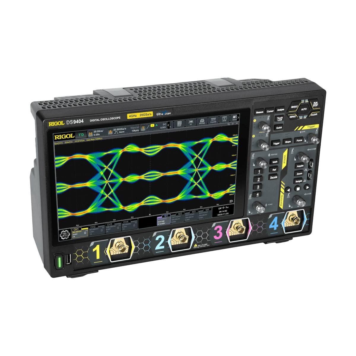 RIGOL DS9404 4 GHz Oscilloscope Up right